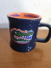 University of Florida Gators 3D Cup Mug College Football Team Blue Orange UF