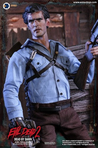 Tanz der Teufel II Ash Williams 1:6 Figur Asmus Toys 31,5 cm OVP Neu - Picture 20 of 24