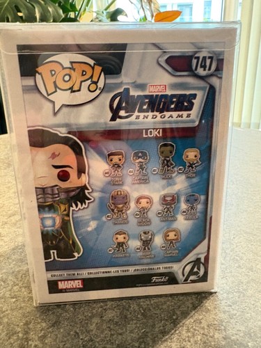 Funko POP! Vinyl Loki 747 Avengers Endgame GITD Funko Ltd Edition w/Protector - Foto 5 di 8