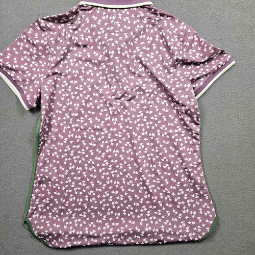 RLX Poloshirt Damen S Golf Tennis Lila Aurora Druckknopf - Bild 8 von 8