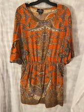 Boho/Hippi Style Colorful Minidress