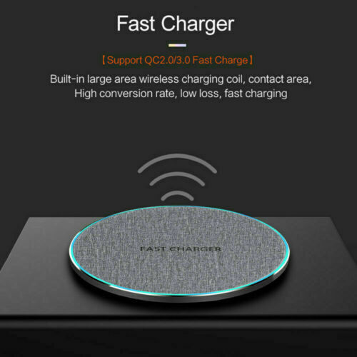 30W Wireless Charger Fast Charging Pad Mat For iPhone 16 Pro 15 14 Samsung S25+ - Picture 2 of 11