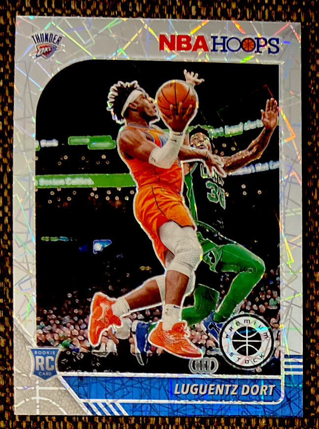 2019 Hoops Premium Stock #213 Luguentz Dort Silver Laser RC