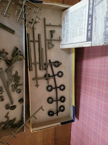 VTG Model Aurora 1963 WWII US Army 8 in Howitzer 307-98 - Picture 7 of 12