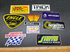 10 Vintage Motorcycle Racing Product Stickers 3