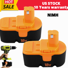 Pack Replace for Ryobi 18V 18 Volt PLUS 3.6Ah NIMH Battery P100 13022 ABP1801
