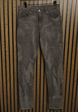 Herren Levi's 512 Jeans Grau Stretch Baumwolle Slim W30 L34 JJJ436