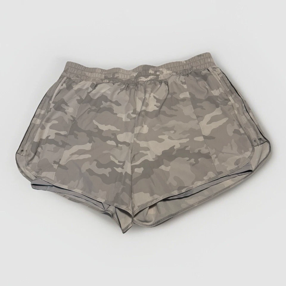 Pantalones Cortos de Correr Avia Camuflados Para Mujer XXL (20) Gris Elastizados Incorporados Forro Bolsillos Foto 4 de 4