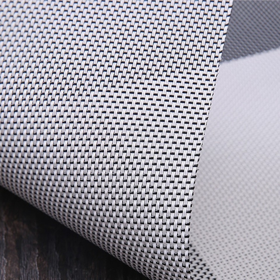 Heatproof Dining Table Mats Made from PVC Set of 6 for Stylish