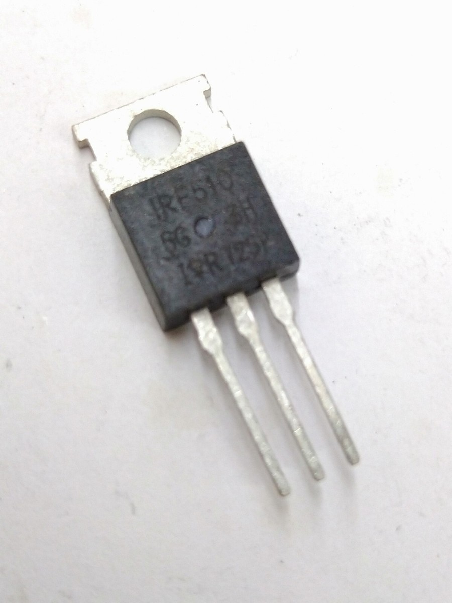 BOJACK IRF510 MOSFET Transistor IRF510N 5,6 A 100 V MOSFET di potenza a canale N TO-220AB (confezione da 10 pezzi