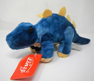 Linzy Dino-Mite Pal 10'' Long Plush Stuffed Animal Dinosaur - Stegosaurus