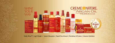 Creme Of Nature marokkanisches Arganöl Haarpflege Stylingprodukte UK kostenloser Versand
