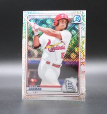 2020 Bowman Chrome Mega Box NOLAN GORMAN Mojo Refractor Prospect Rookie BCP-66