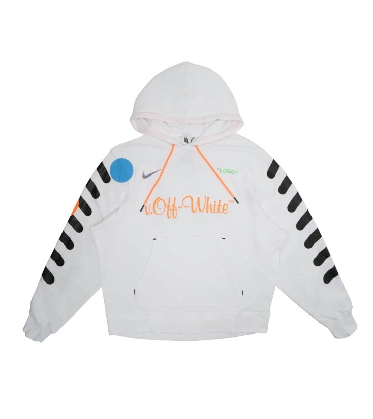 OFF WHITE X NIKE OFFWHITE x NIKE FELPA BIANCA MERCURIAL WORLD CUP VIRGIL ABLOH 100% AUTENTICA NUOVA