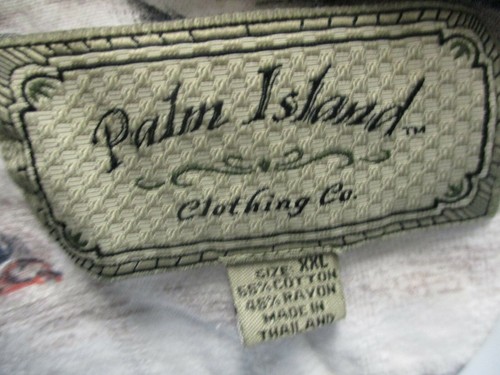 Palm Island Clothing Co. Hawaii Style Hemd, S/S, XXL, Island Scenes - Bild 3 von 5