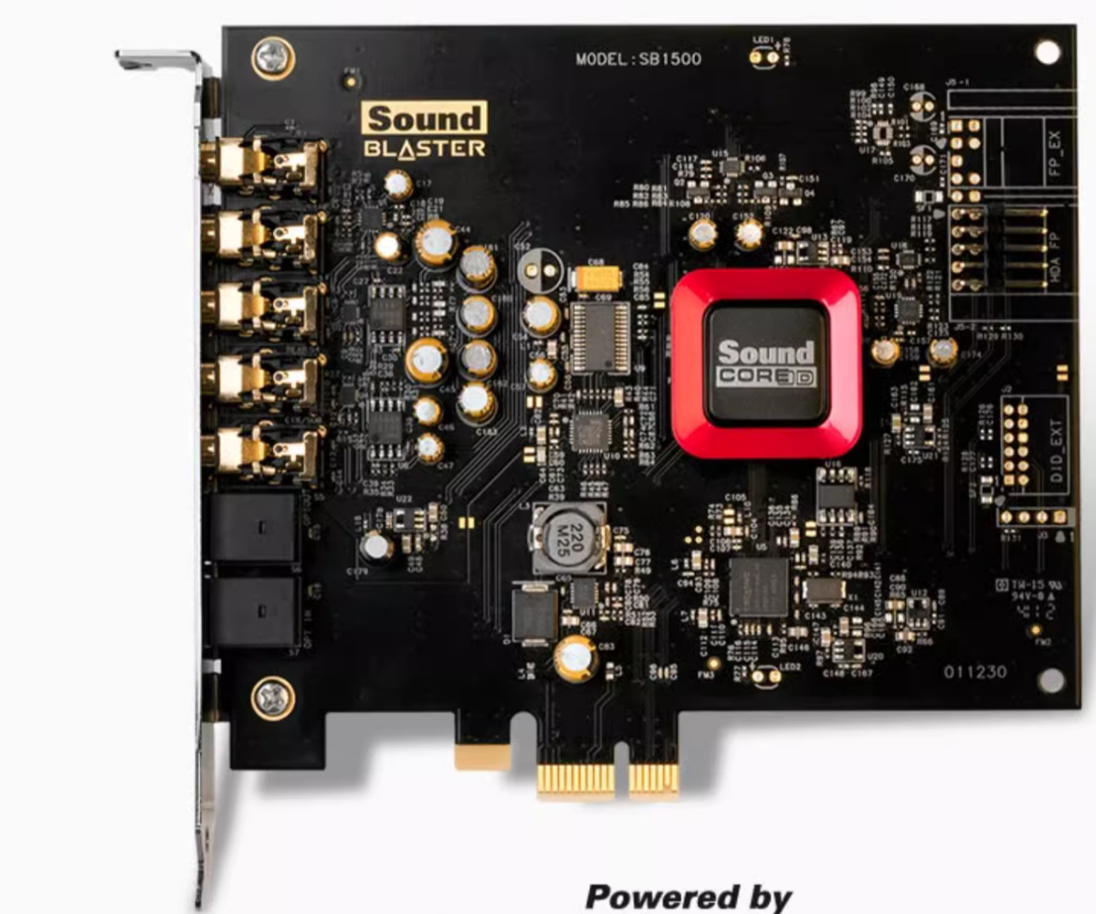 Soundkarte Creative Sound Blaster Z SE 24-bit/192kHz 116 dB SNR