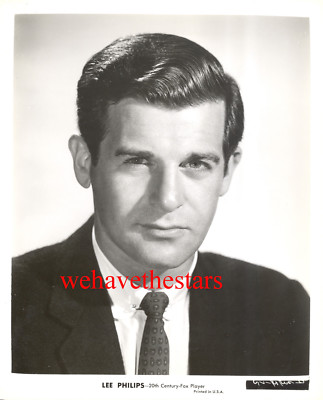 Vintage Lee Philips QUITE HANDSOME 50s Publicity Portrait