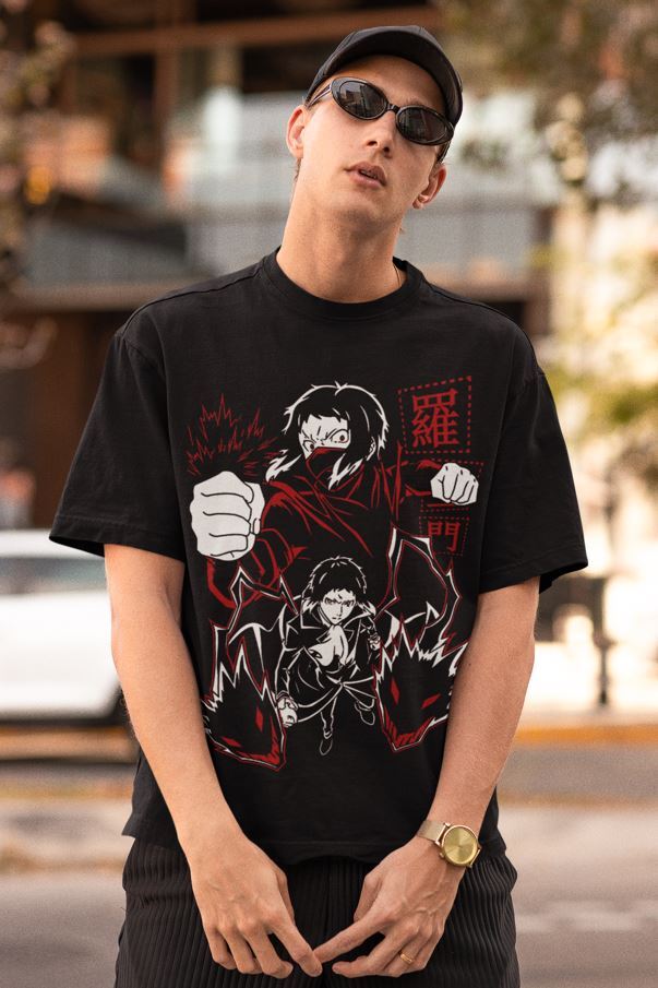 Bungou Stray Dogs T-Shirt,Dazai,Chuuya,Nakajima Atsushi,Akutagawa
