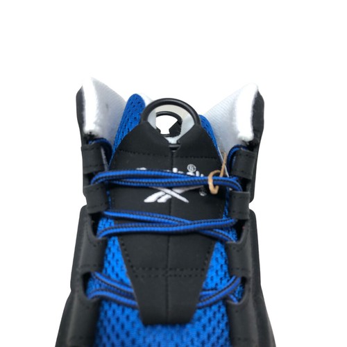 Zapatos de baloncesto retro Reebok The Blast para hombre negros/azules 100033876 NUEVO - Imagen 5 de 10
