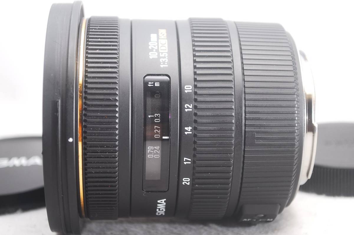 SIGMA 10-20mm F3.5 EX DC HSM Canon C374 | eBay SIGMA 10-20mm F3.5 EX DC HSM Canon C374 | eBay