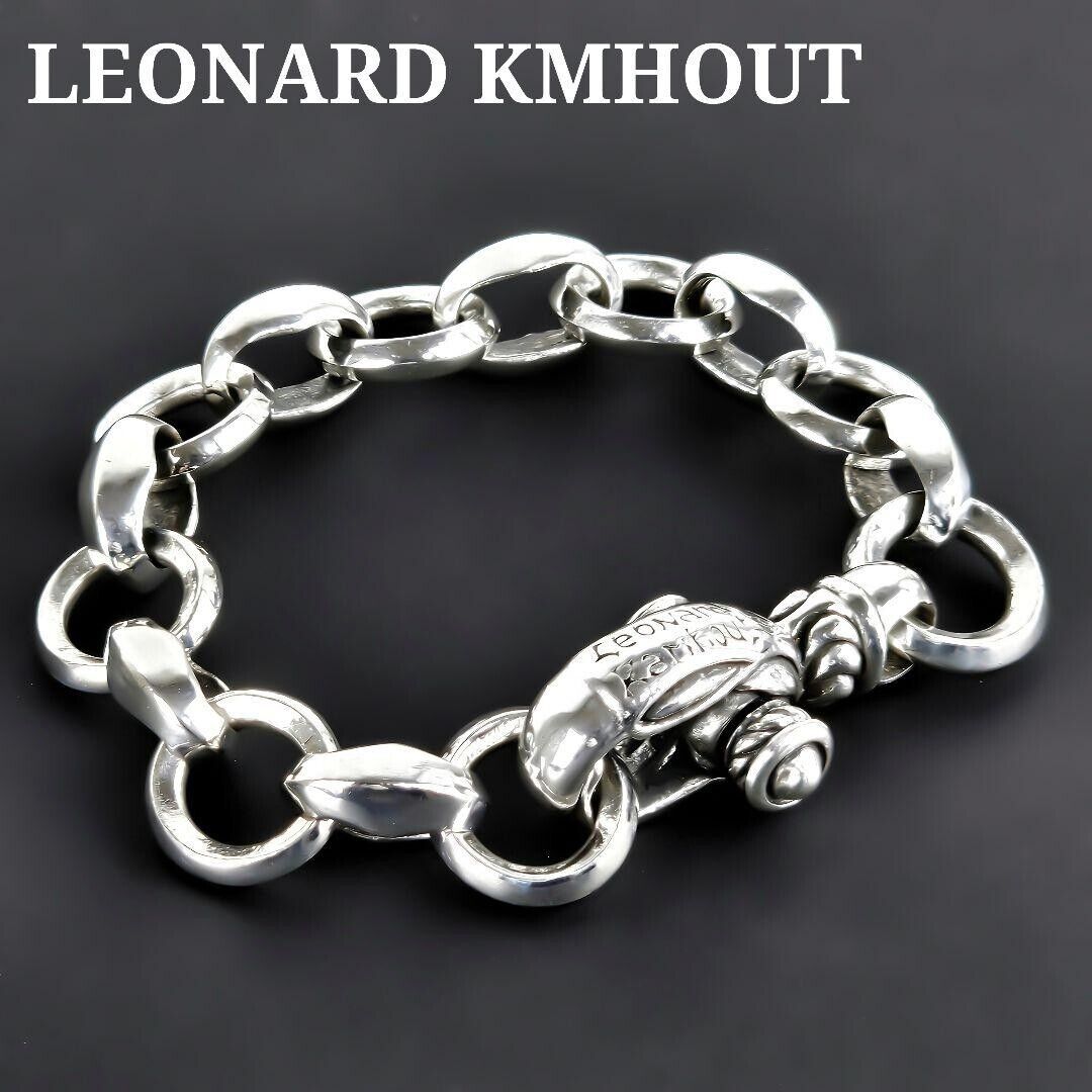 LEONARD KAMHOUT Bracelet 925 Silver 7.4*0.5 inch | eBay LEONARD KAMHOUT Bracelet 925 Silver 7.4*0.5 inch | eBay