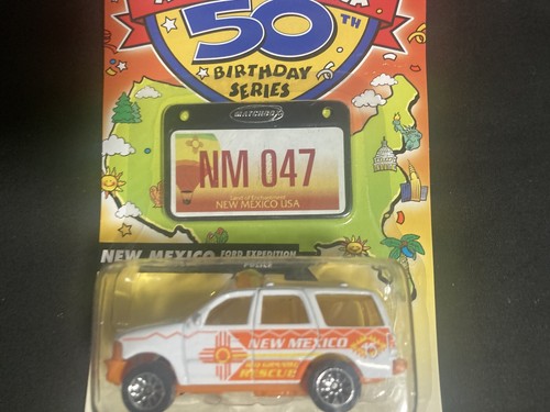 2003 Matchbox Across America New Mexico Ford Expedition 50th Birthday - Picture 5 of 12