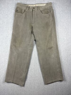 Vintage Tommy Bahama Pants Mens 36x29 Olive Relax Corduroy
