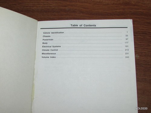 FORD 1992 SPECIFICATION BOOK 1 LIGHT DUTY TRUCK AEROSTAR, EXPLORER, RANGER - Picture 2 of 5