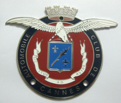 Britannique Automobile Course Club Voiture Grille Badge avec