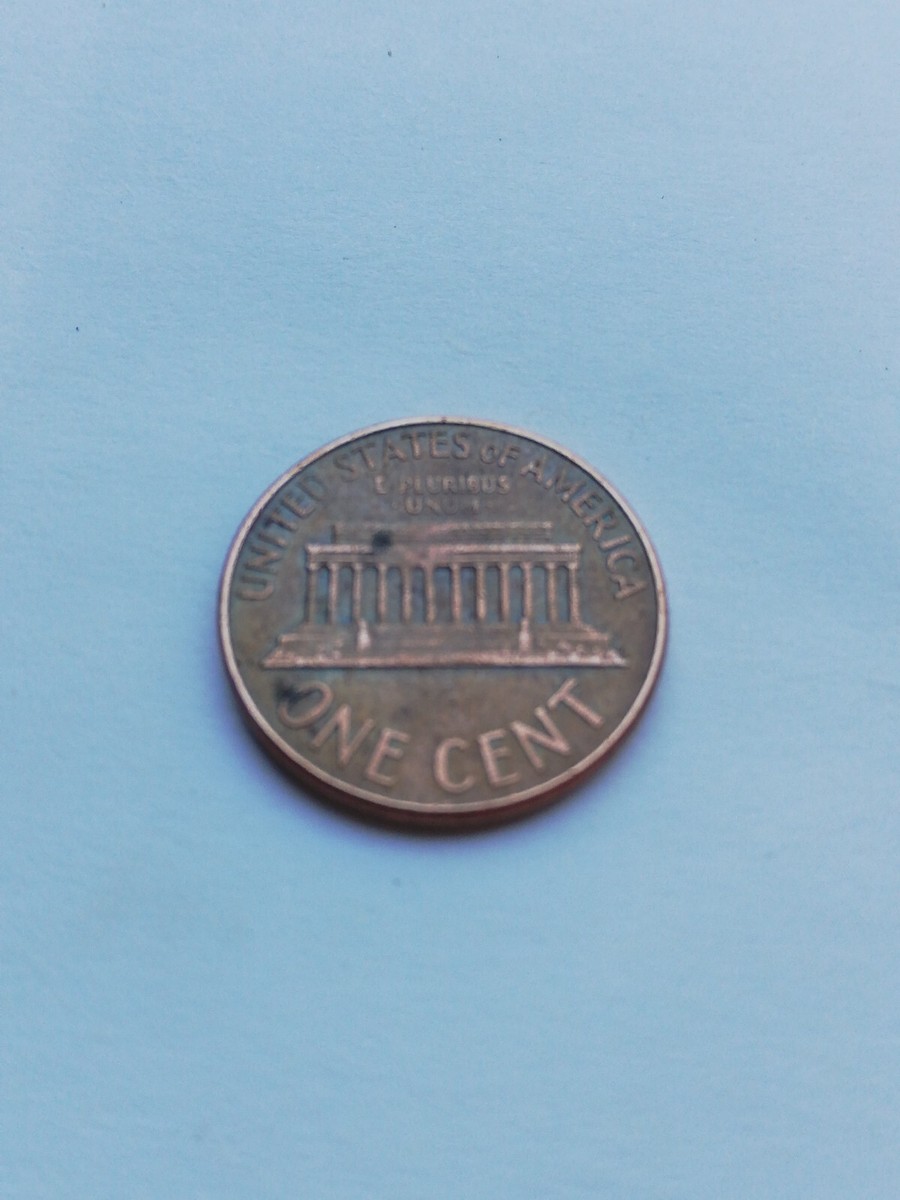 1968年 デンバー mint mark リンカーンセント 1968 Lincoln Penny D Mint Mark - Error in Lettering. Long 9