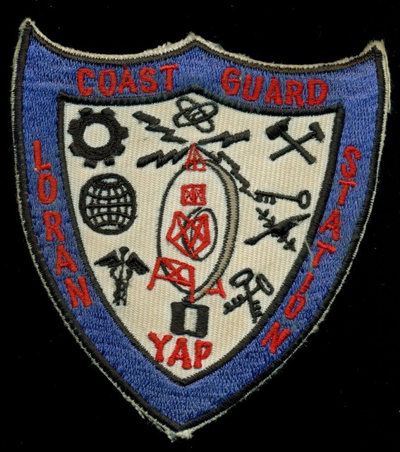 USCG Coast Guard Loran Station Yap Patch N5 eBay