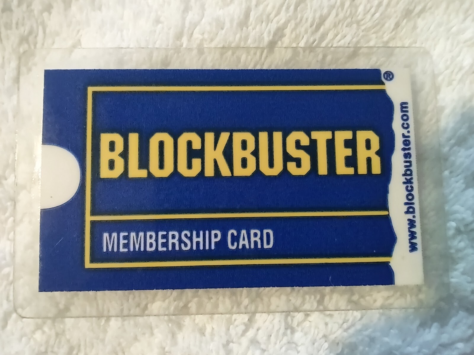 Vintage Original Genuine Blockbuster Video Membership Card Classic ...