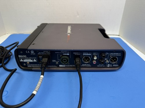 TC ELECTRONIC RH450 Bass Amplifier Class D With Foot Switch AS IS NOT WORKING - Picture 5 of 6