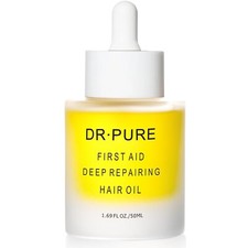 Heat Protectant Hair Oil for Frizzy Dry Damaged Hair Nourishing 1.69 fl oz.