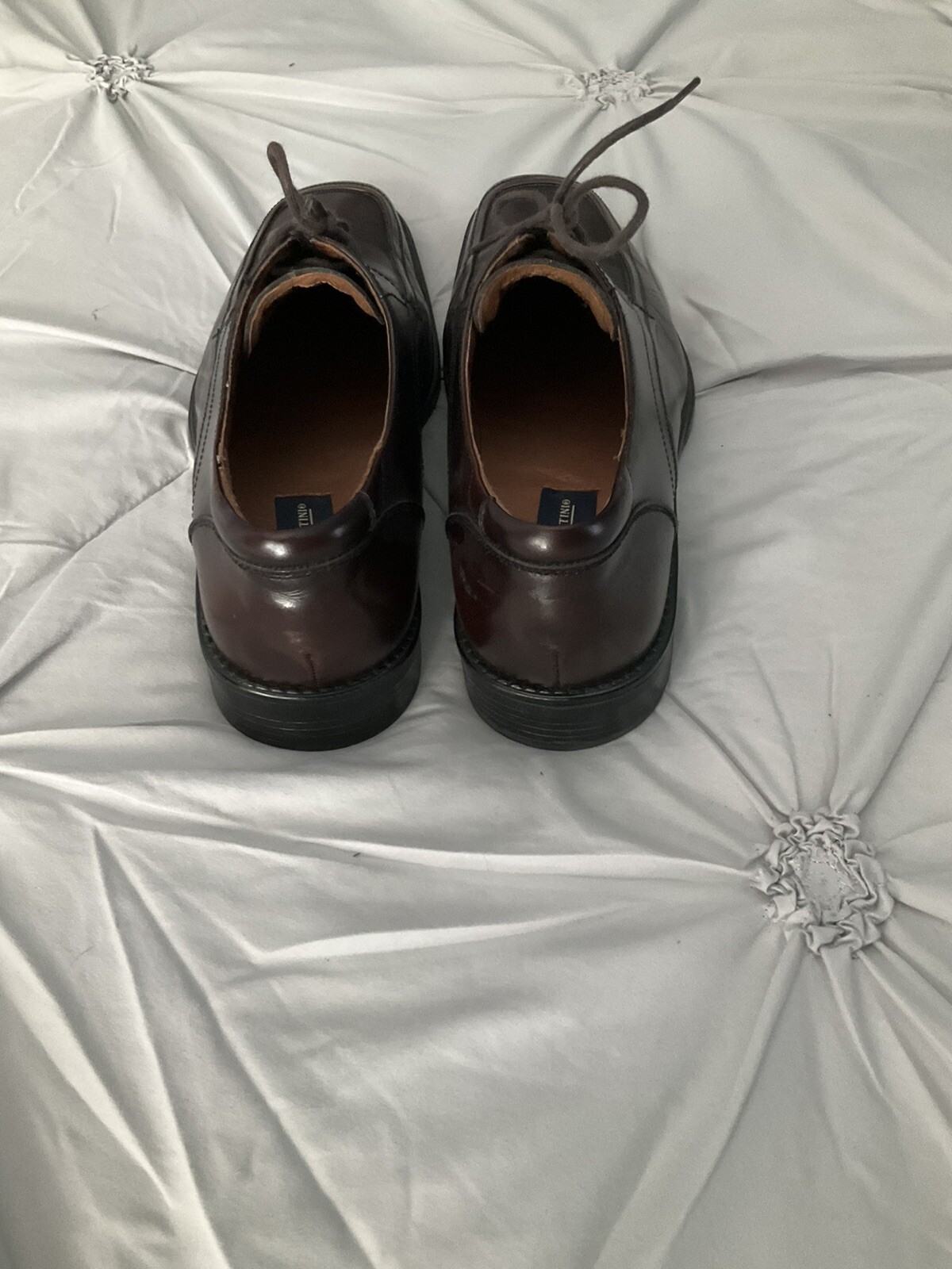 SAOLA Scarpe Oxford Uomo Georgia Brutini Marrone Taglia 10 M