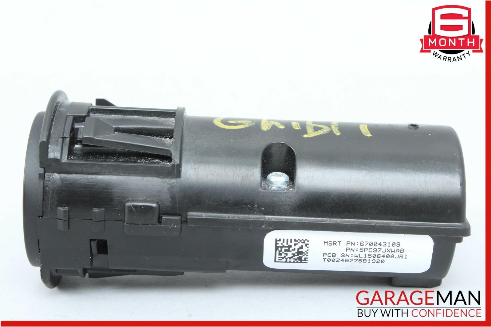 14-17 Maserati Ghibli Dash Ignition Switch Button Engine Start Stop OEM