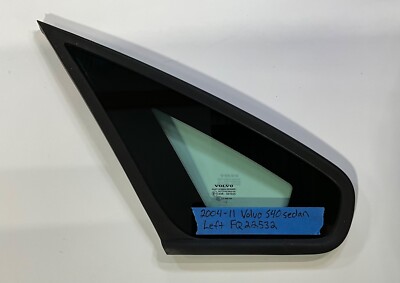 Pre-Owned 2004 05 06 07 08 09 10 11 VOLVO S40 DRIVERS SIDE QUARTER GLASS