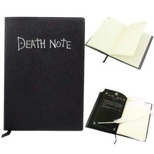MORTE quaderno e penna piuma scrittura diario tema anime cosplay Death Note
