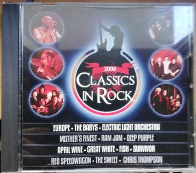 Various   Classics In Rock - CD 2008 - (DC 905711) - New Road Media