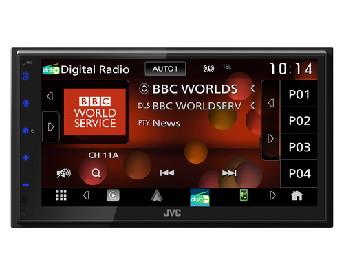 JVC KW-M695DBW 6.8' DAB+ Tuner Wireless CarPlay Android Auto Bluetooth Screen - Picture 6 of 6