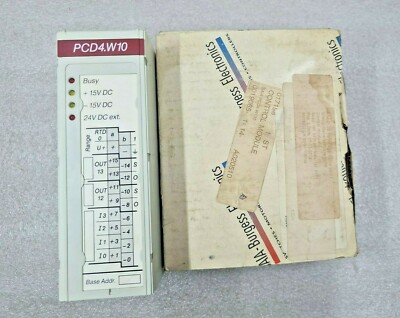 SAIA-BURGESS PCD4.W100 ANALOG MODULE VERSION D