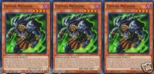 Exodia Necross 1st X 3 YUGIOH LDK2-ENY09 Effect Monster