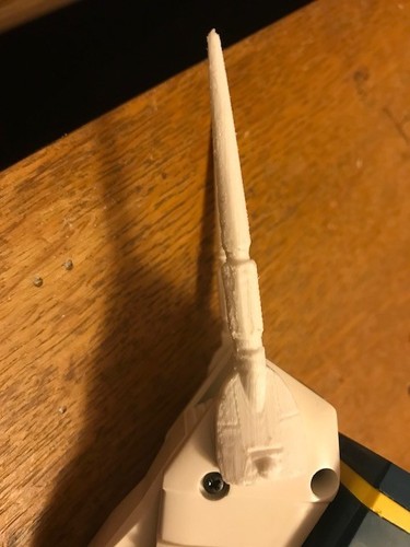Cañones de reemplazo del mercado de accesorios Matchbox SDF-1 impresos en 3D - Imagen 3 de 4