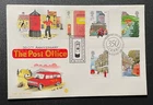 1985 350th Anniversary of the Post Office Stuart FDC. Double-dated with dual SHS