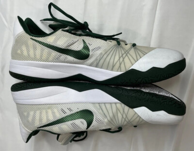 Nike Zoom Run The One Shoes Green White Men\'s Size 9.5 Basketball Nike Mens Zoom Run The One Shoes Basketball 685779-130 Size  main image 2