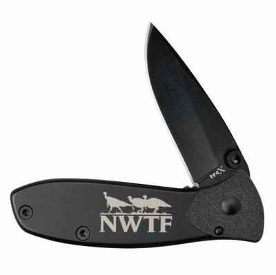 TecX by Case xx TAGS-S Liner Lock Knife NWTF Wild Turkey Black Stainless 18770