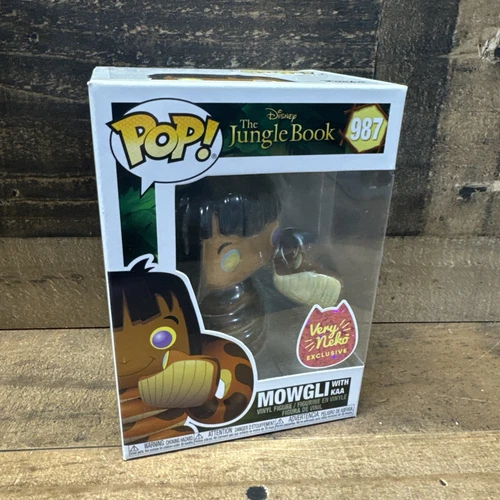 Funko POP! Disney MOWGLI with KAA #987  Very Neko EXCLUSIVE! Vinyl Figure