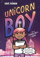 Unicorn Boy And The Slumber Party Of Doom Book 2 Dave Roman Taschenbuch Englisch