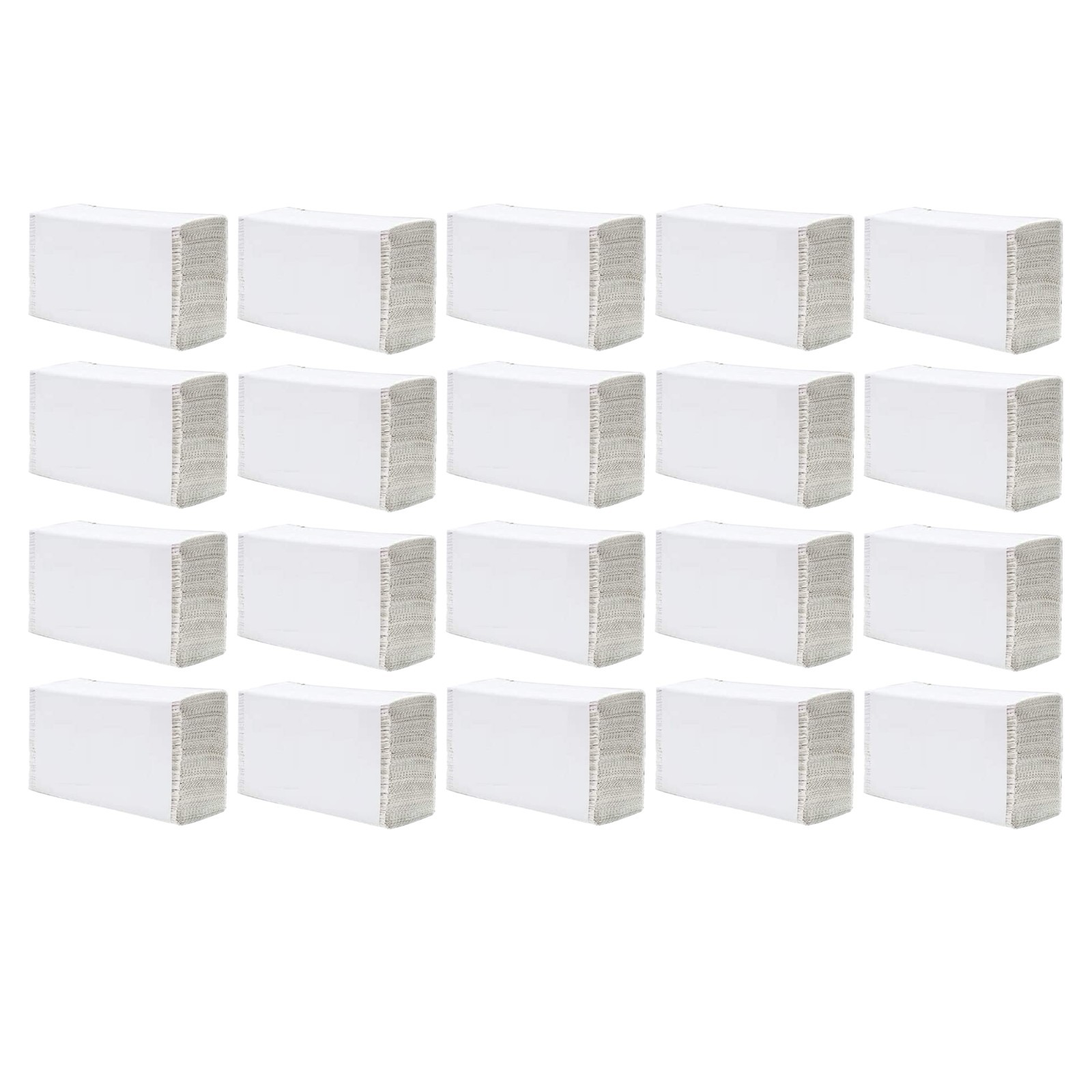 3000 Sheets Z Fold White Hand Paper Towel 1 PLY Multi Fold Tissues