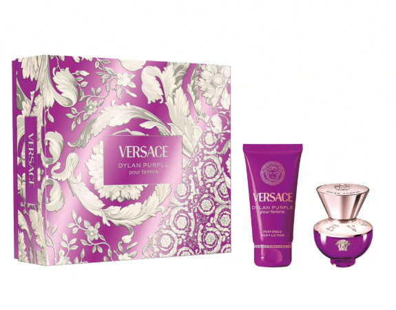 Versace Dylan Purple Eau De Parfum Gift Set 30Ml - Image 2